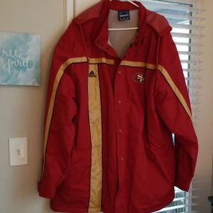 Adidas San Francisco 49ers jacket